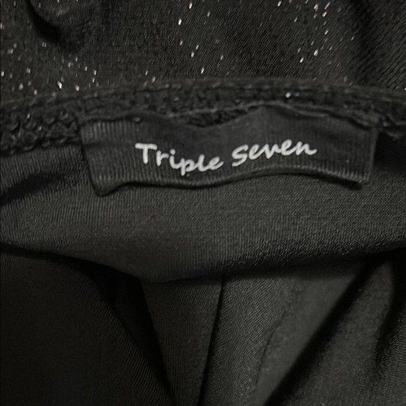 Black Sheath Mini Dress with Spaghetti Straps - Picture 8 of 9